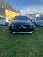 Mercedes C180 - AMG-lijn, Auto's, Automaat, Achterwielaandrijving, Zwart, Leder