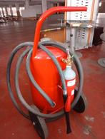 Poederblusser 50 kg, Ophalen