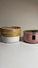 2 bloempotten voor bloemstukjes, Tuin en Terras, Ophalen, Zo goed als nieuw