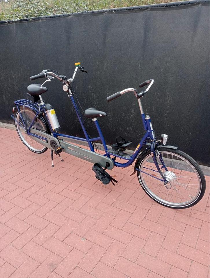 Elektrische tandem Nijland nieuwe batterij jaar garantie, Fietsen en Brommers, Fietsen | Tandems, Zo goed als nieuw, Ophalen of Verzenden