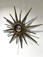 Zonnespiegel in hout, Ophalen, Overige vormen, 50 tot 100 cm, Minder dan 100 cm