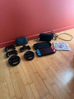 Switch OLED + 2 games en toebehoren, Games en Spelcomputers, Ophalen of Verzenden, Zo goed als nieuw
