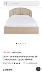 Bed met opbergruimte,lattebodem en matras, Huis en Inrichting, Slaapkamer | Bedden, Ophalen, Nieuw