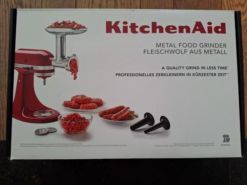 Kitchenaid cleesmolen en worstenmaker set, Elektronische apparatuur, Keukenmixers, Zo goed als nieuw, Ophalen