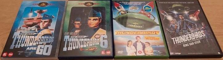 Thunderbirds alle films!!!, Cd's en Dvd's, Dvd's | Tv en Series, Zo goed als nieuw, Science Fiction en Fantasy, Boxset, Alle leeftijden