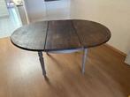 Eiken tafel, Huis en Inrichting, Tafels | Eettafels, Ophalen, Gebruikt, Rond, Eikenhout
