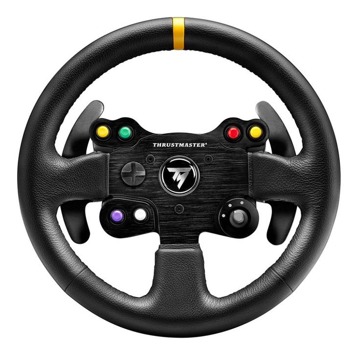 Thrustmaster TM Leather 28 GT Wheel Add-On, Games en Spelcomputers, Spelcomputers | Sony Consoles | Accessoires, Zo goed als nieuw
