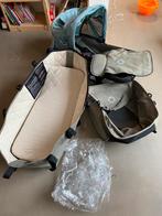 Pack poussette bugaboo  nacelle-capote bleu ciel-assise, Bugaboo, Poussette