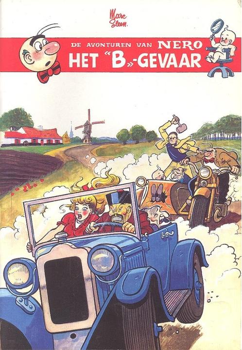 Nero - Het B-gevaar (Middelkerke uitgave)., Boeken, Stripverhalen, Gelezen, Eén stripboek, Ophalen of Verzenden