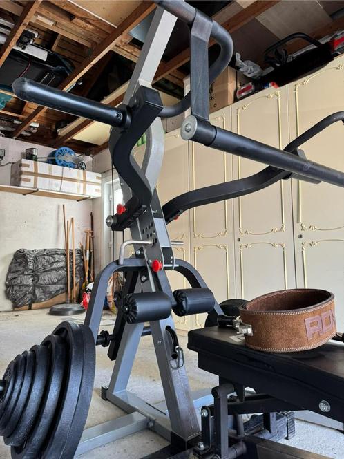 Station pro de musculation, Sport en Fitness, Fitnessapparatuur, Gebruikt, Armen, Benen, Borst, Buik, Rug, Metaal, Ophalen