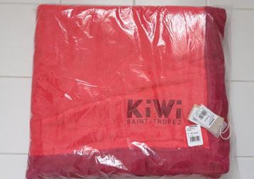 Serviette de plage — marque Kiwi Saint-Tropez, Enlèvement, Neuf, Rouge, Autres types