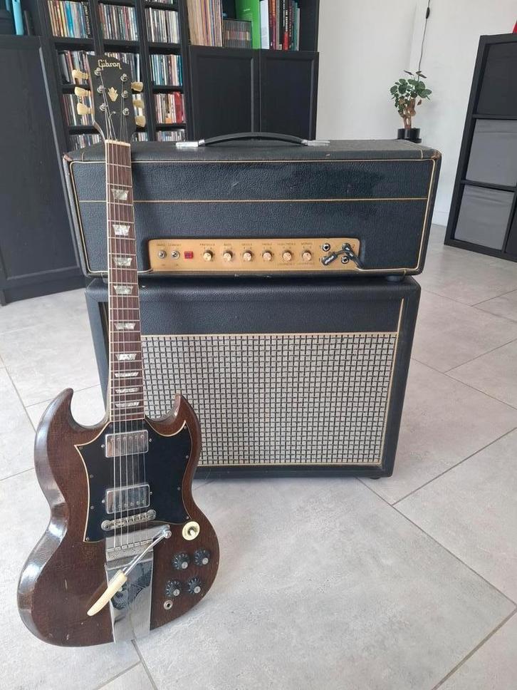 Marshall JTM50 Blackflag Clone, Muziek en Instrumenten, Versterkers | Bas en Gitaar, Gebruikt, Gitaar, 50 tot 100 watt, Ophalen