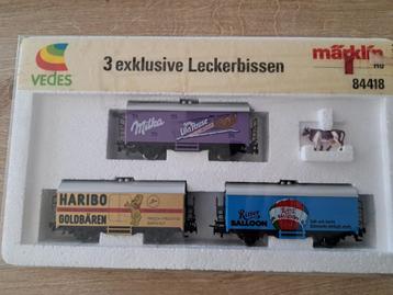 Märklin 84418 H0 Set., Analogique, Enlèvement ou Envoi, Wagon, Utilisé