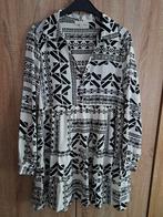 Robe d'été noire et blanche signée Peace n'love, Taille 38/40 (M), Au-dessus du genou, Comme neuf, Peace n' love