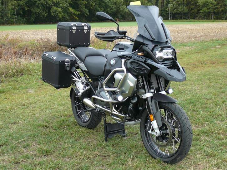 BMW R 1250 GS ADVENTURE TRIPLE BLACK **6.400 KM**, Motoren, Motoren | BMW, Bedrijf, Toermotor, meer dan 35 kW, 2 cilinders, ABS