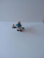 Smurf met kaars, Verzamelen, Ophalen of Verzenden, Gebruikt, Poppetje, Figuurtje of Knuffel