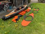 Opblaasbare 1-2 pers. kajak + peddels + reddingsvest + meer, Sports nautiques & Bateaux, Kayaks, 2 personnes, Enlèvement, Utilisé