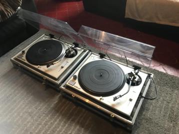 * 2st TECHNICS « SL 1200 mk2 » + pro flightcases *  beschikbaar voor biedingen