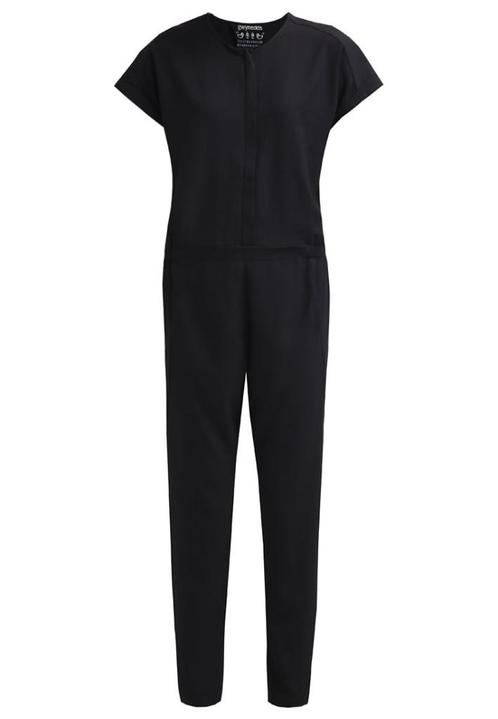 zwarte jumpsuit Gwynedds korte mouw, maat 40, Kleding | Dames, Jumpsuits, Zo goed als nieuw, Maat 38/40 (M), Ophalen