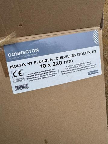 ISOLFIX NT SPOUWANKERPLUG ( Chevilles) 10x220mm (250st) beschikbaar voor biedingen