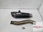 SC-Project Conic Carbon Slip-On Einddemper Met E-keur KAWASA, Motoren, Ophalen of Verzenden, SC PROJECT, -Z800, -KAWASAKI