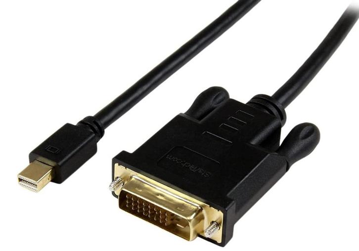 StarTechcom Câble Mini DisplayPort vers DVI-D 1,8m, Audio, Tv en Foto, Audiokabels en Televisiekabels, Zo goed als nieuw, Tv-kabel