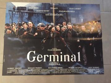 Affiche ciné originale " GERMINAL " beschikbaar voor biedingen