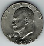 One dollar USA 1974, Postzegels en Munten, Munten | Amerika, Verzenden, Noord-Amerika, Losse munt