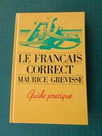 Le français correct (Maurice Grévisse) – 1983 – 440 pages, Frans, ASO, Ophalen of Verzenden, Nieuw