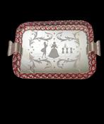 Murano dienblad Ercole Barovier., Antiek en Kunst, Ophalen