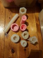 10x silicone kaars mallen, Ophalen of Verzenden, Zo goed als nieuw, Kaars
