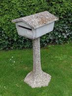 brievenbus vintage kiezelsteen beton, Ophalen, Gebruikt, Overige materialen, Staande brievenbus