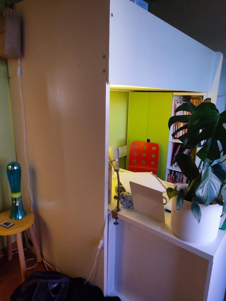 Lit mezzanine ikea, Enlèvement, Utilisé, Lit mezzanine