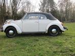 volkswagen kever cabrio 1600i, Auto's, Achterwielaandrijving, Zwart, Cabriolet, Wit