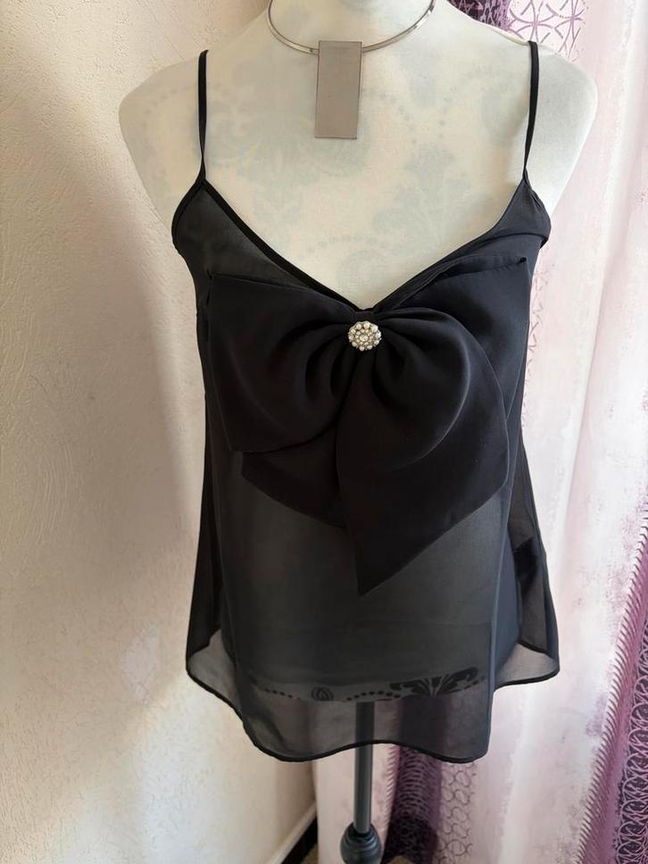 Top noir ASOS – Taille 38, Vêtements | Femmes, Tops, Comme neuf, Noir, Enlèvement ou Envoi