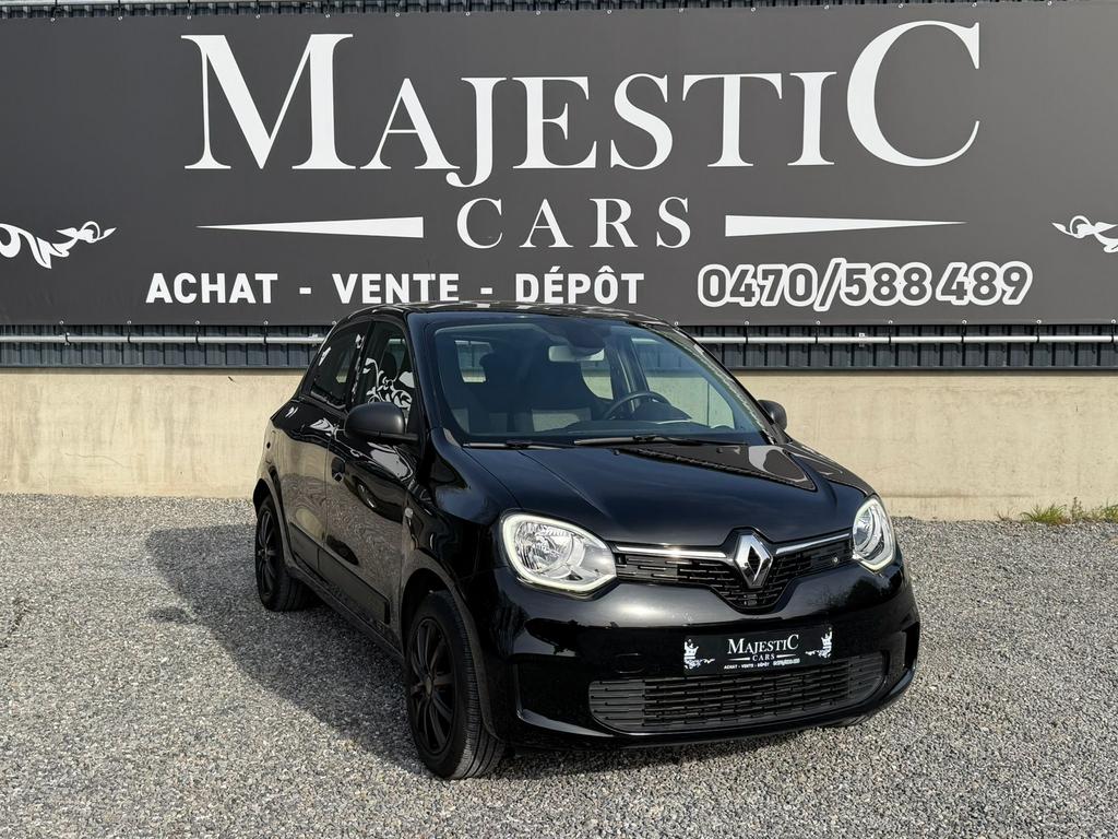 Twingo 1.0i  2019  50.000km  clim 5 portes, Euro 6, Entreprise, Boîte manuelle, Noir
