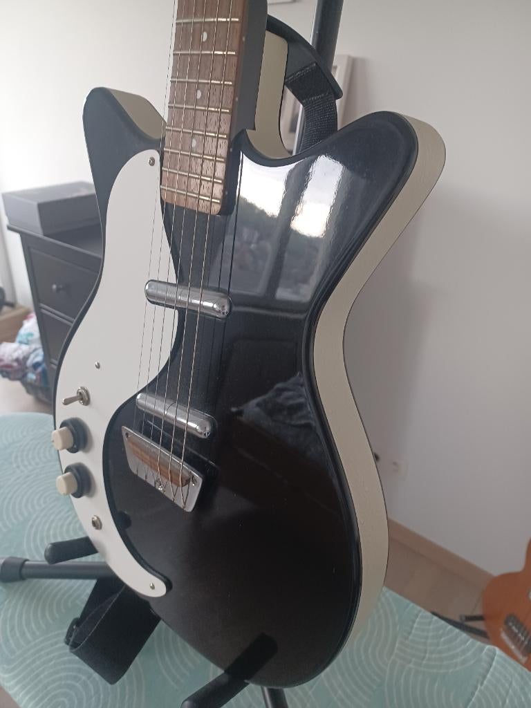 Guitare Danelectro gaucher, Enlèvement, Comme neuf, Hollow body, Autres marques