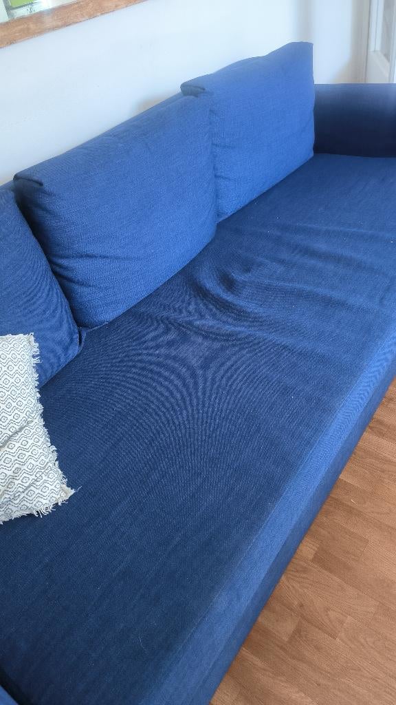 Canapé convertible, Maison & Meubles, Tissus, Banc droit, Comme neuf, Enlèvement