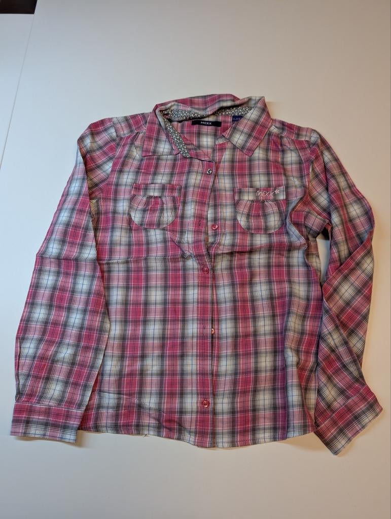 Chemise à carreaux Mexx pour filles de 9 à 10 ans, Mexx, Enlèvement ou Envoi, Chemise ou Chemisier, Comme neuf