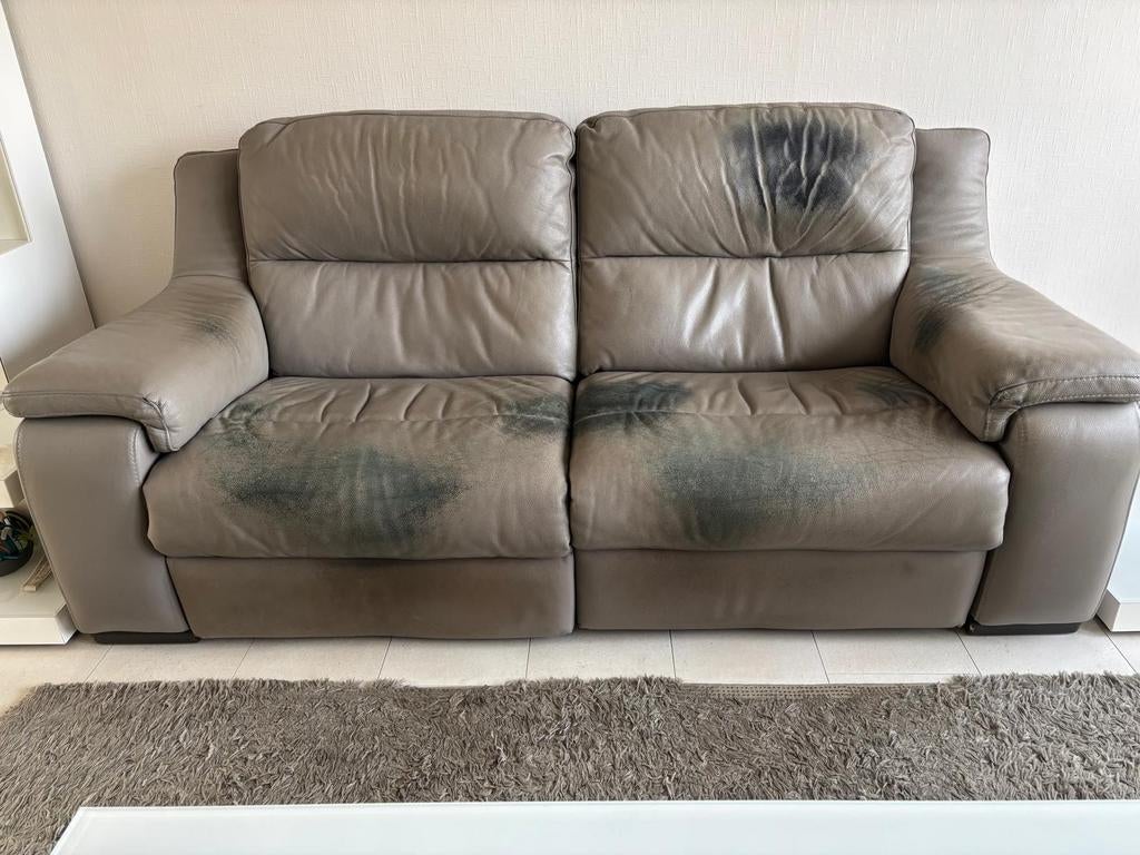 Canapé 2 places, Maison & Meubles, Canapés | Salons, 75 à 100 cm, 200 à 250 cm, Banc droit, Enlèvement