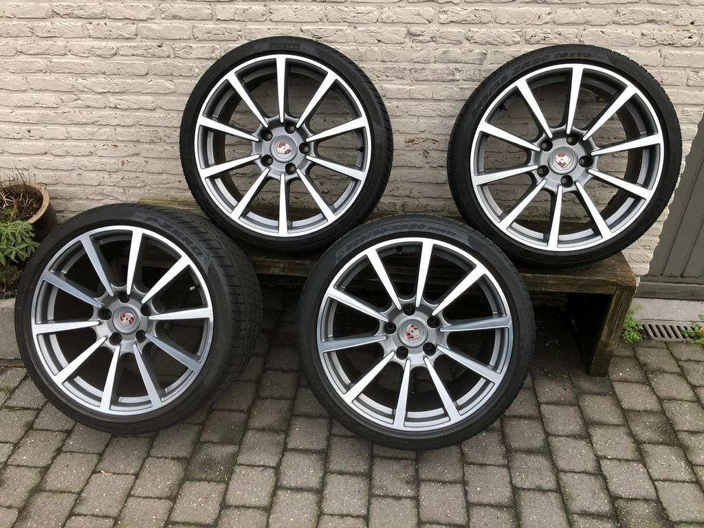 jantes et pneus Porsche de 20 pouces avec pneus, Enlèvement, 20 pouces, Pneu(s)