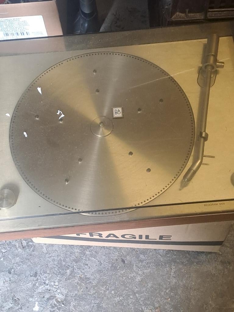 Oude platenspeler Beogram 1200., Audio, Tv en Foto, Platenspelers, Ophalen, Platenspeler