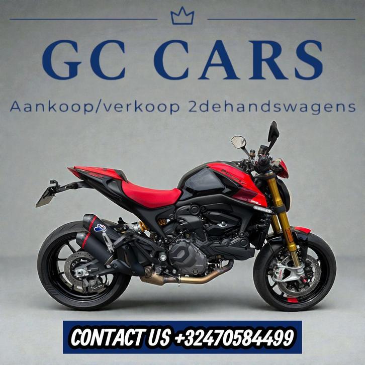 Ducati Monster SP 937 april 2024 km650  Nieuwprijs 17.000€, Motos, Motos | Ducati, Entreprise, Naked bike, plus de 35 kW, 2 cylindres