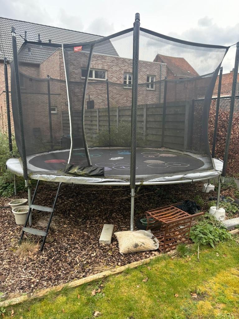 trampoline voor in de tuin, Enlèvement, Utilisé