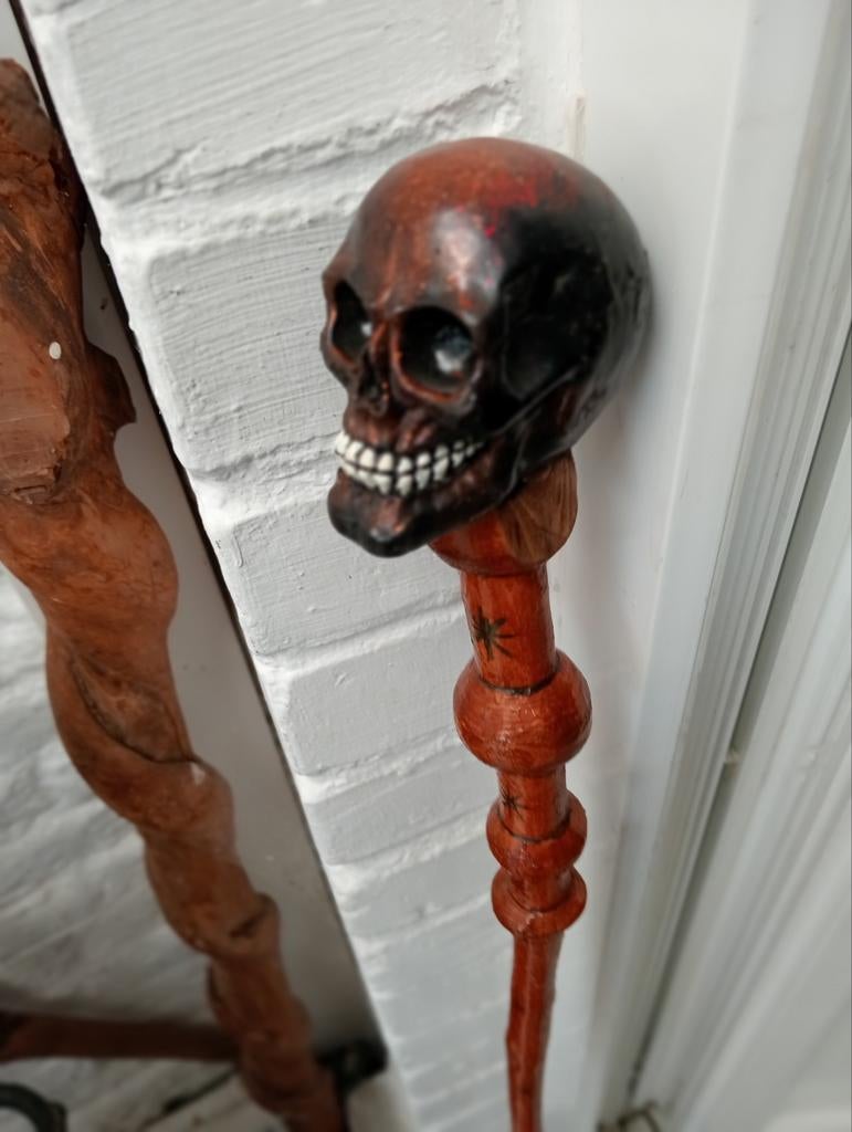 Canne tête de mort/ crâne
