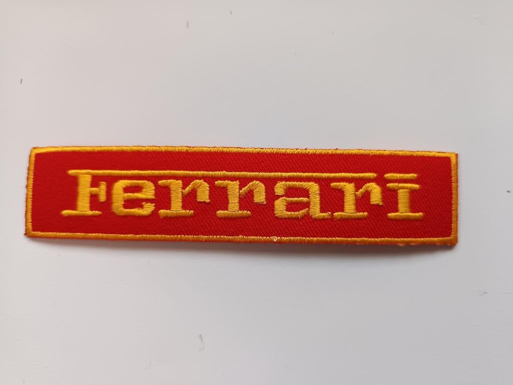 Neuf : écusson Ferrari thermocollant, Enlèvement ou Envoi
