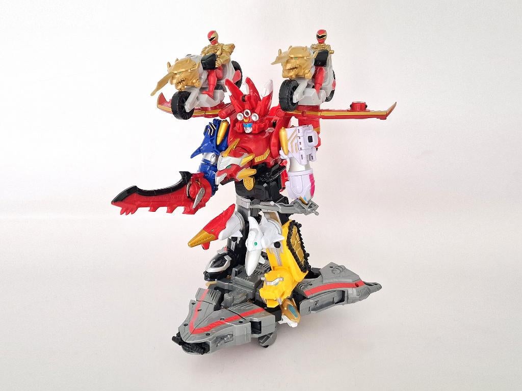 Power Rangers Dx Megazord Dino Charge - 26 Cm - Bandai - Occasion