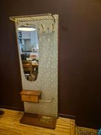 Porte-manteau vintage années 1950-60 avec miroir et tiroir, Enlèvement