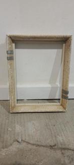 Cadre vide en bois ancien, 18x24, c66, Enlèvement, Utilisé, Bois