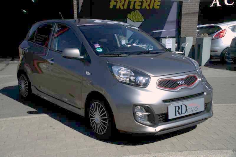 KIA PICANTO DREAM 79229KM 2014 1 JAAR GARANTIE, Auto's, Kia, Voorwielaandrijving, Euro 5, Stof, Zwart